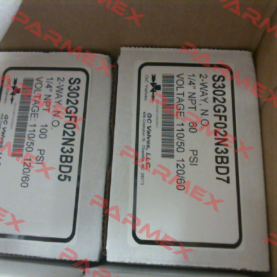 S301GF02N3BD5 GC Valves
