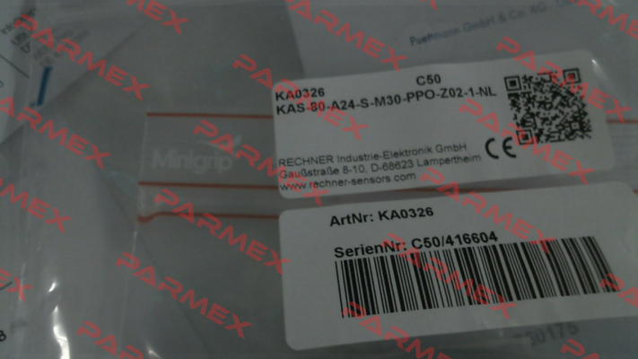 p/n: KA0326, Type: KAS-80-A24-S-M30-PBT-Z02-1-NL Rechner