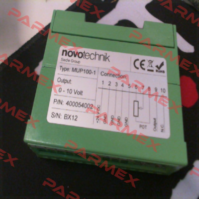 P/N: 054002 Type: MUP-100-1  Novotechnik