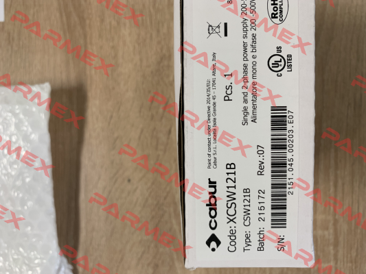 XCSW121B Cabur