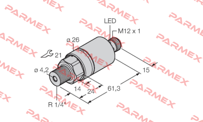 PC100R-210-2UPN8X-H1141 Turck