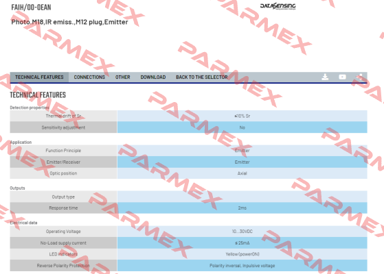 FAIH/00-0EAN Micro Detectors / Diell (now Datasensing)
