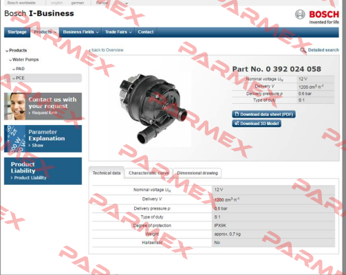 0 392 024 058 Bosch