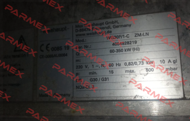 23232621 Weishaupt