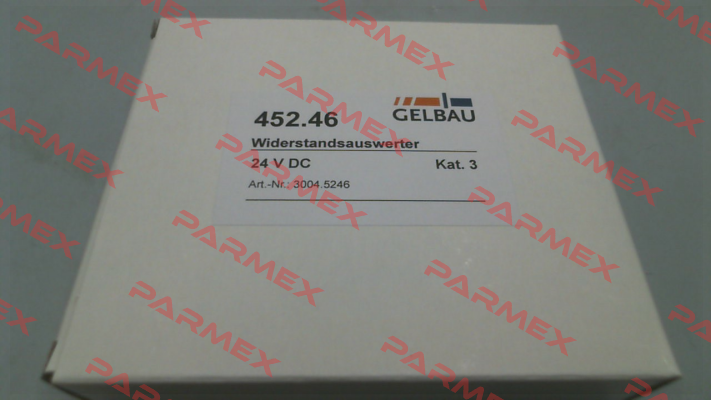 RESISTANCE EVALUATOR 452.46, Cat 3 Gelbau