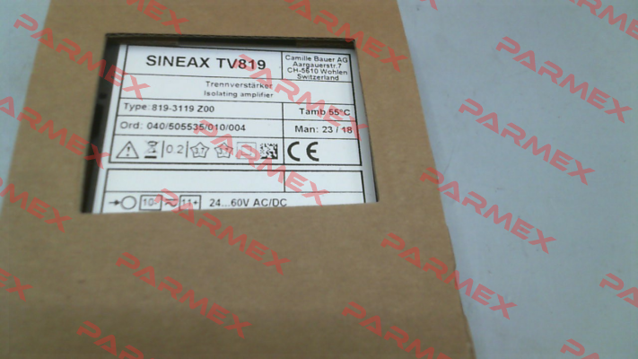 SINEAX TV819 / 819-311 Camille Bauer