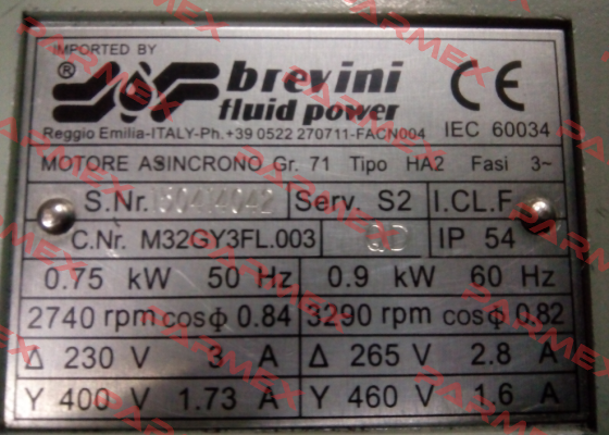 M32GY3FL.003  Brevini