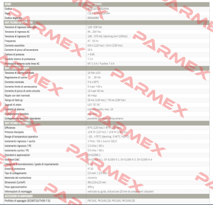 XCSL1072W024VAA Cabur