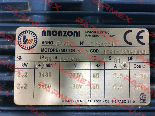 0251271 OEM  Bronzoni