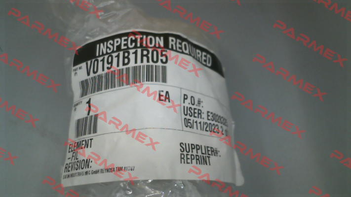 V0191B1R05ELEMENT Vickers (Eaton)